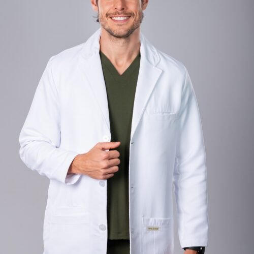 7001 White Lab Coat