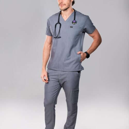 8001 - Royal Scrub Set